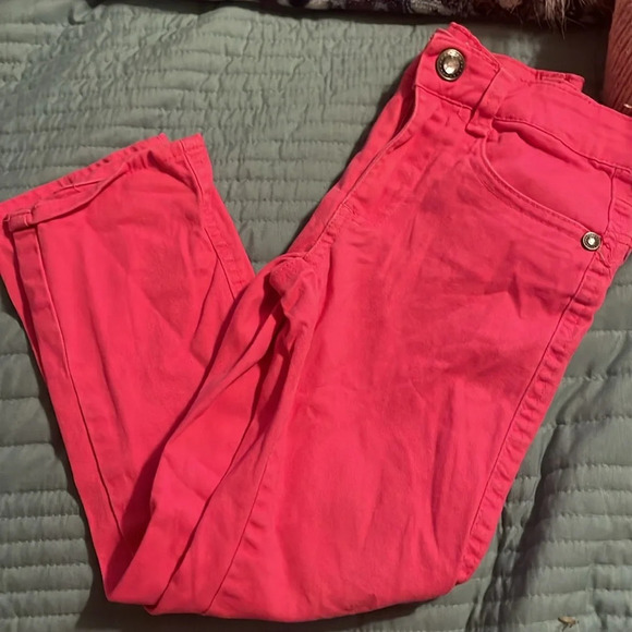 Liquid Gold Girl Pink‎ Bling Pants Size 4 - Picture 3 of 9